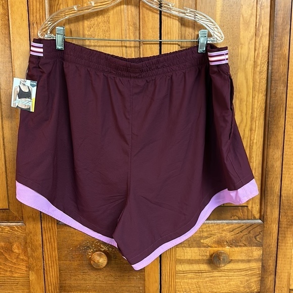 Avia Purple Running Shorts Moisture Wicking Side Pockets Size XXXL NWT - Picture 4 of 10